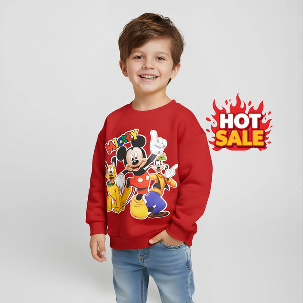 Mickey Mouse Red Sweatshirt